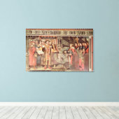 Bischof Robert Sherburne mit Henry VIII Leinwanddruck (Insitu (Holzboden))