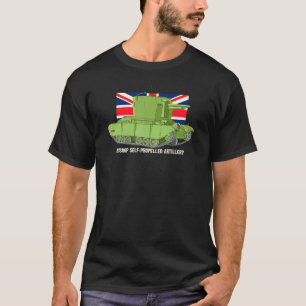 Bischof selbstfahrende Artillerie WW2 Abbildung Br T-Shirt