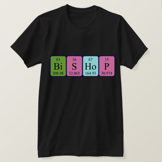 Bischof-Shirt T-Shirt (Design vorne)