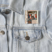 Bischof St. Remigius von Reims Button (Beispiel)