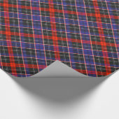 Bischof Tartan Wrapping Paper Geschenkpapier (Ecke)