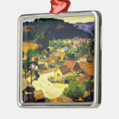 Bischoff - Cambria, eine Friedliche Stadt in Kalif Ornament Aus Metall (Links)