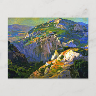 Bischoff - Canyon Green, Fine Art, Postkarte