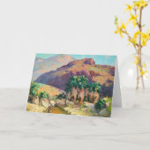 Bischoff - Palm Canyon Karte (Gelbe Blume)