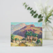 Bischoff - Palm Canyon Postkarte (Stehend Vorderseite)
