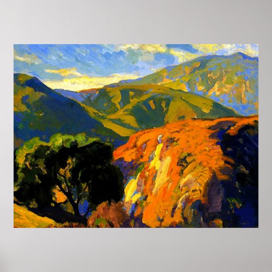 Bischoff - Pasadena Foothills Poster (Vorne)