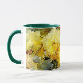 Bischoff - Rose (gelb), Kunstmalerei, Tasse (Links)