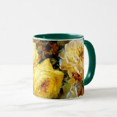 Bischoff - Rose (gelb), Kunstmalerei, Tasse (VorderseiteRechts)