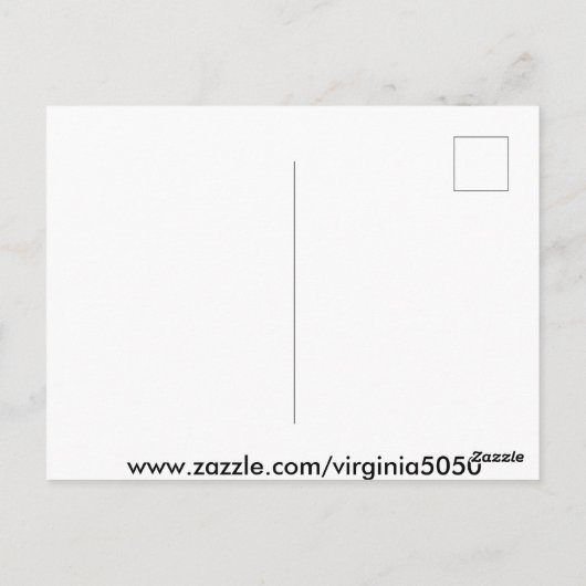 Bischoff - Rose (gelb) Postkarte (Rückseite)