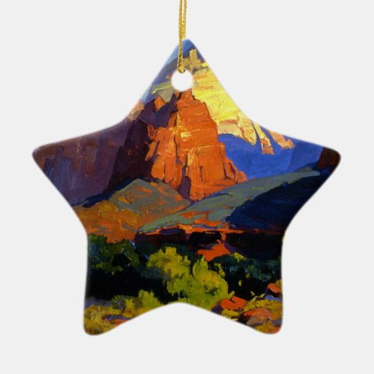 Bischoff - Zion Park Keramik Ornament (Vorne)