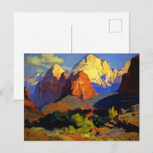 Bischoff - Zion Park Postkarte (Vorne/Hinten)