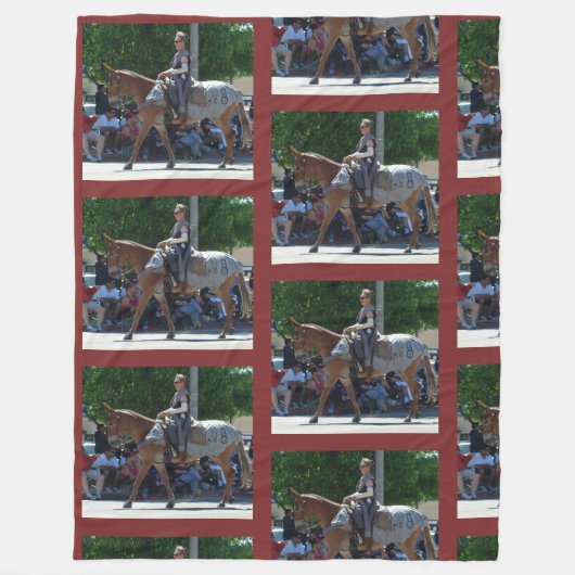 Bischofs-Maultier-Tagesparade von 2018 Fleecedecke (Vorderseite)