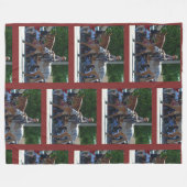 Bischofs-Maultier-Tagesparade von 2018 Fleecedecke (Vorderseite (Horizontal))