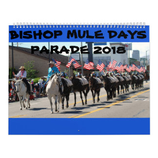Bischofs-Maultier-Tagesparade von 2018 Kalender