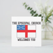 Bischofskirche Einladung (Stehend Vorderseite)