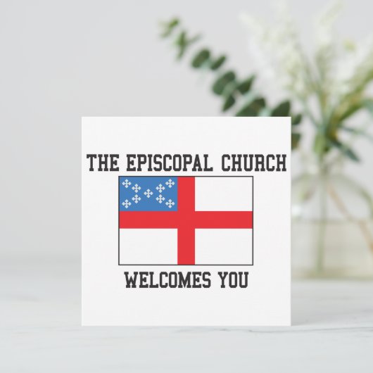 Bischofskirche Einladung (Stehend Vorderseite)