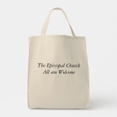 Bischofskirchliche Pride Shield-Tasche Tragetasche (Rückseite)