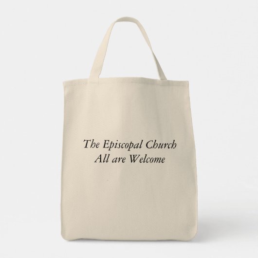 Bischofskirchliche Pride Shield-Tasche Tragetasche (Rückseite)