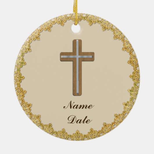 Bischofsordung Keramikornament (Hinten)