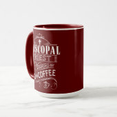 Bischofspriester, powered by God and Coffee Tasse (Vorderseite Links)