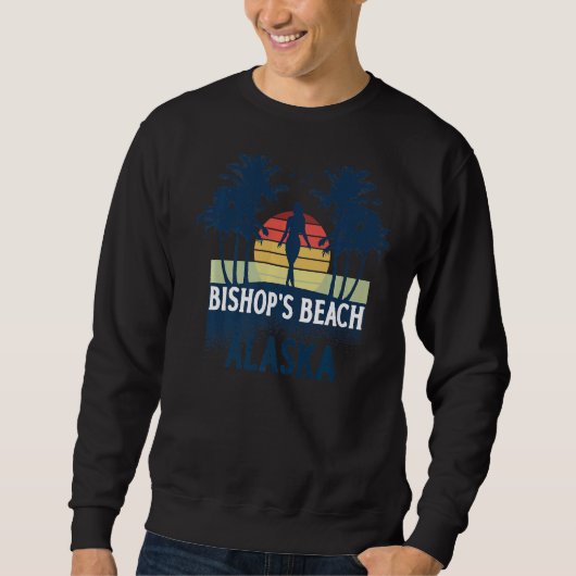 Bischofsstrand Alaska Beach Sommerurlaub Sweatshirt (Vorderseite)