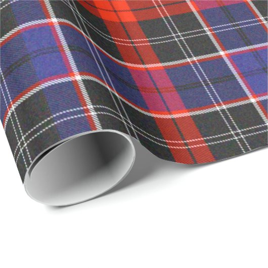 Bischoftartan-Packpapier Geschenkpapier (Rolleneckpunkt)