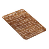 Biscochito New Mexico's official cookie recipe Magnet (Rechte Seite)