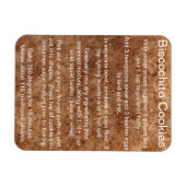 Biscochito New Mexico's official cookie recipe Magnet (Horizontal)