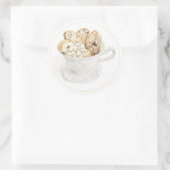 BISCOTTI 3" Rundkleber Runder Aufkleber (Tasche)