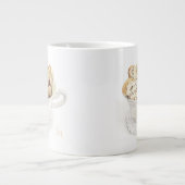BISCOTTI Big White Tasse + Initial (Vorderseite)