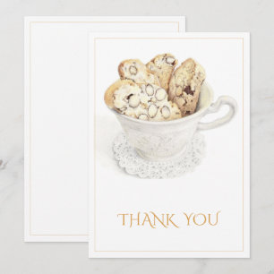BISCOTTI Dankeschön 5x7 Flachkarte Dankeskarte
