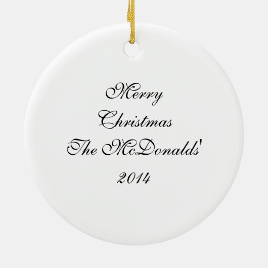 Biscotti di Prato Keramikornament (Hinten)