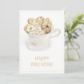 BISCOTTI Happy Birthday 12x18 Flat Card Karte (Stehend Vorderseite)