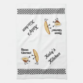 Biscotti & Kaffee - Buon Giorno! Küchentuch (Vertikal)