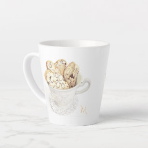 BISCOTTI Latte Tasse + Initial