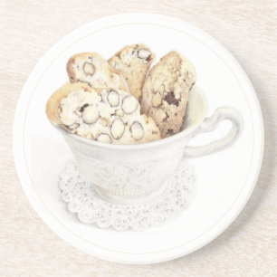BISCOTTI Runde Sandstein-Untersetzer Getränkeuntersetzer