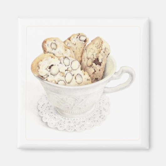 BISCOTTI Square Magnet (Vorne)
