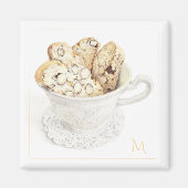 BISCOTTI Square Magnet + Initial (Vorne)