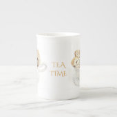 BISCOTTI "TEA TIME" Knochen-China Tasse (Vorderseite)