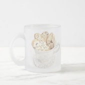 BISCOTTI "TEA TIME" Mattierte Tasse aus Glas (Links)