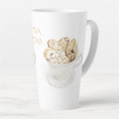 BISCOTTI "TEA TIME" Tall Latte Tasse (Rechte Ecke)