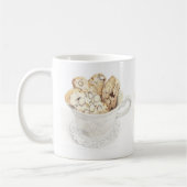 BISCOTTI "TEA TIME" Weiße Tasse (Links)
