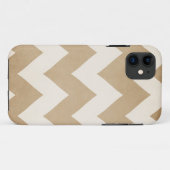 Biscotti u. Creme Zickzack Iphone 5 Fall Case-Mate iPhone Hülle (Rückseite (Horizontal))