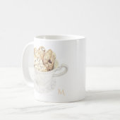 BISCOTTI Weiße Tasse + Ursprüngliche (Vorderseite Links)