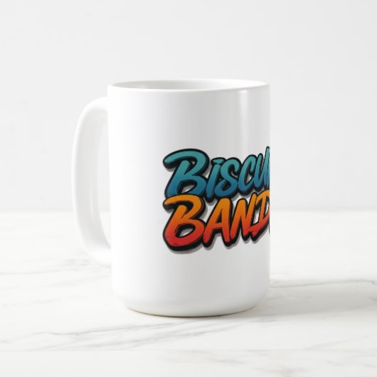 Biscuit Bandit Kaffeetasse (Vorderseite Links)