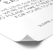 Biscuit Bar Pet Leckerei Gefallen für Minimalistis Poster (Ecke)