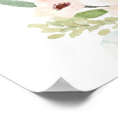 Biscuit-Bar-Sukkulationszeichen Poster (Ecke)