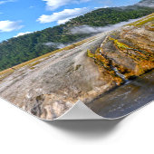 Biscuit-Becken, Yellowstone-Nationalpark Poster (Ecke)