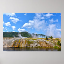 Biscuit-Becken, Yellowstone-Nationalpark Poster