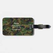 Biscuit Eater (Hockey Goalie) Gepäckmarke Gepäckanhänger (Rückseite horizontal)